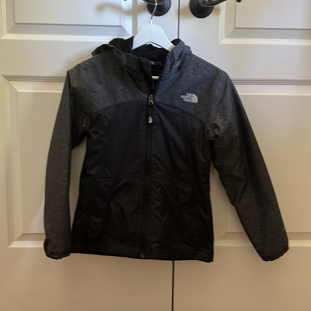 The North Face Girls Warm Storm Rain Jacket size M 10/12